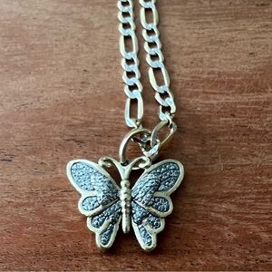 Diamond Butterfly Necklace